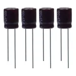 خازن الکترولیت 47 میکروفاراد 100ولت آکسبوم مدل TEC-47100 بسته 4 عددی