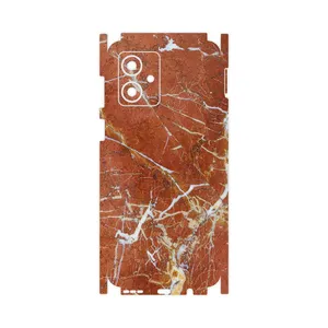 MAHOOT Red Marble-FullSkin Cover Sticker for Motorola Moto G54