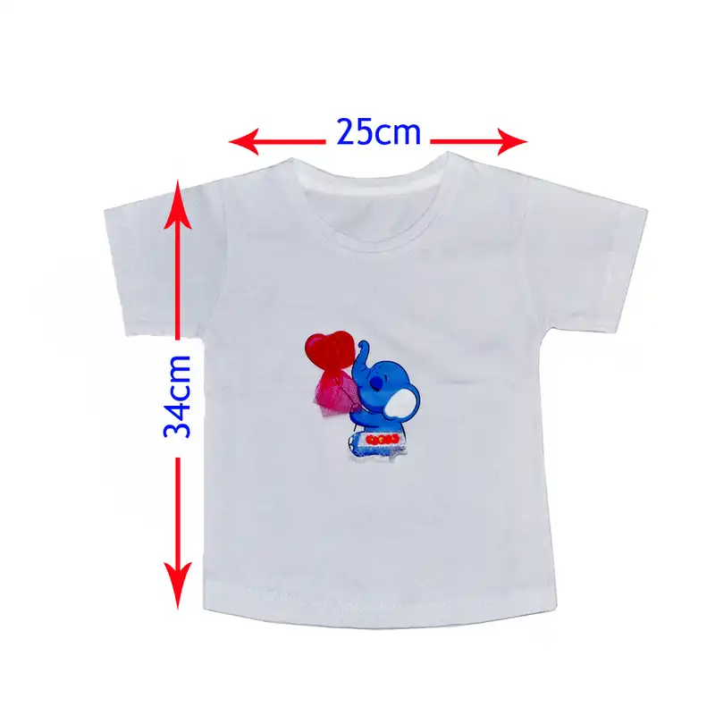 تی شرت آستین کوتاه بچگانه مدل پنبه ای طرح فیل