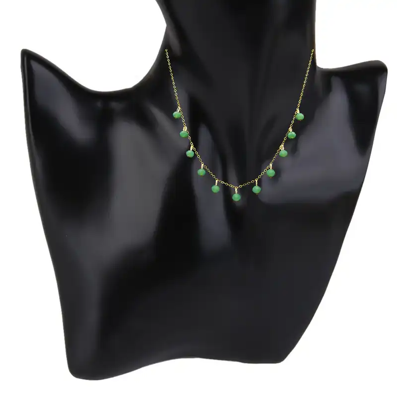 گردنبند طلا 18 عیار زنانه کاپانی مدل kn085