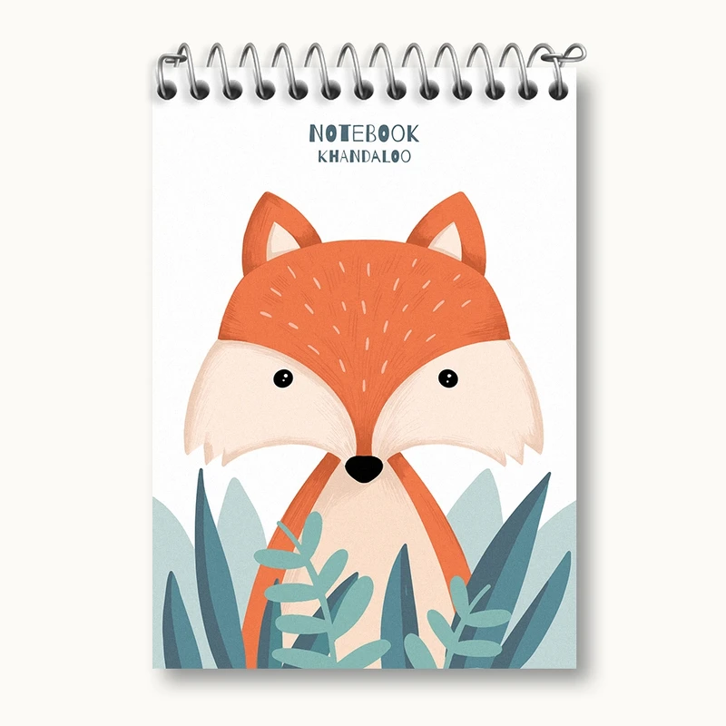 دفتر یادداشت 50 برگ خندالو مدل روباه کیوت کد N1300