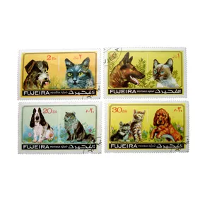 تمبر یادگاری مدل حیوانات کد DS2272 مجموعه 4 عددی