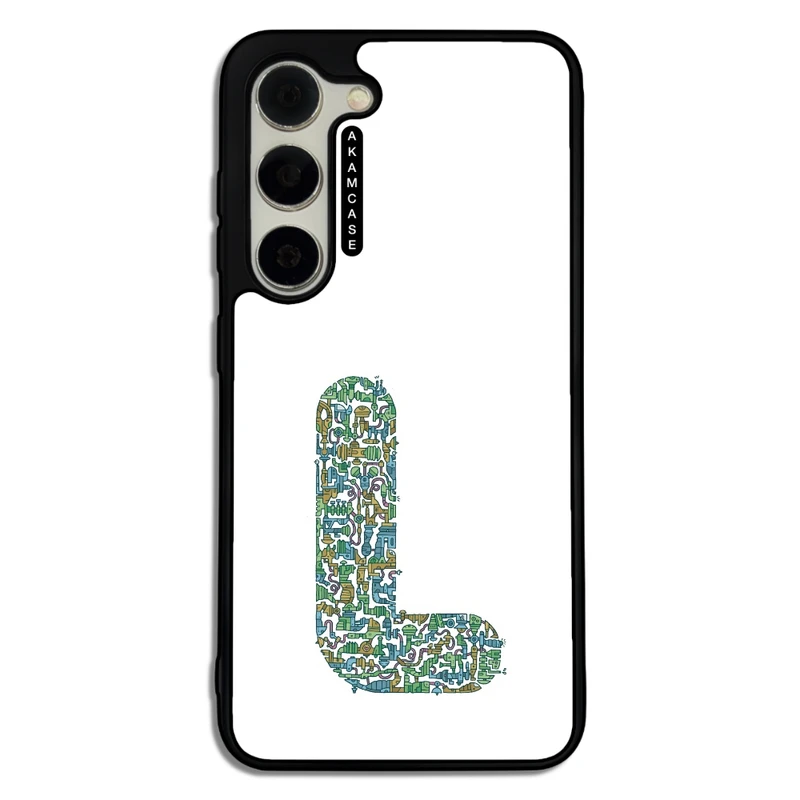 کاور آکام مدل AMC-WSGS23-ALPHADOODLEBET-12 مناسب برای گوشی موبایل سامسونگ Galaxy S23