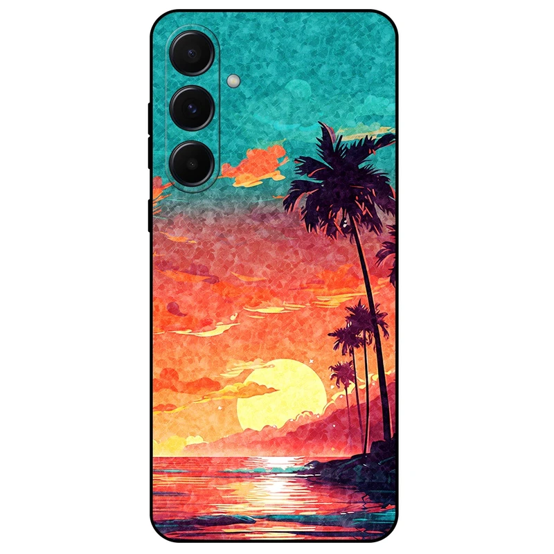 کاور مگافون طرح تابستان مدل 8000 مناسب برای گوشی موبایل سامسونگ Galaxy A55 5G       