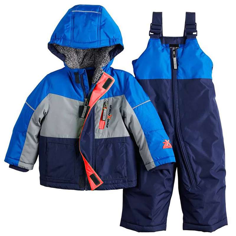 ست کاپشن و سرهمی نوزادی زیرو اکسپوور مدل برف