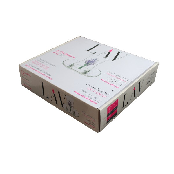 ست فنجان و نعلبکی 12 پارچه لاو مدل LAVANTAS1