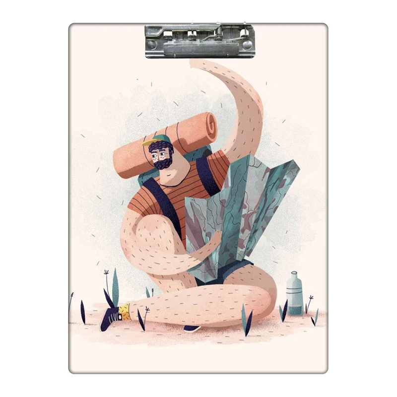 تخته شاسی طرح کوه نورد کد 2321263 سایز A4