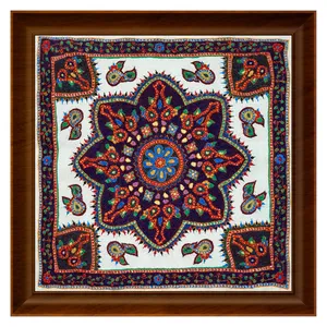 تابلو سوزن دوزی مدل پته کد 6