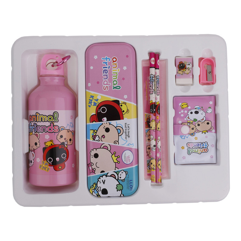 بسته لوازم التحریر مدل HQ-606 - بسته 8 عددی