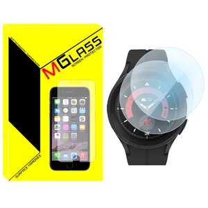 MGlass SH-MG Glass Screen Protector For Samsung Galaxy Watch 5 Pro Pack of 2