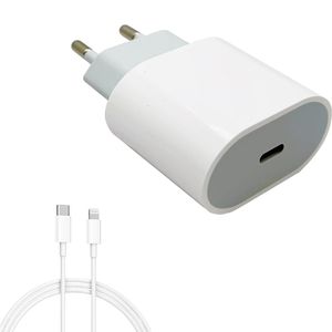 شارژر دیواری ۲۰ وات مدل A2347EU به همراه کابل لایتنینگ