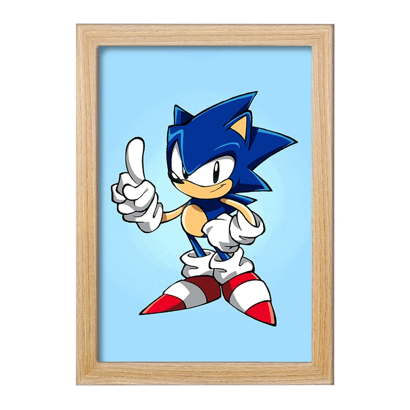 تابلو خندالو مدل سونیک (Sonic) کد 37021