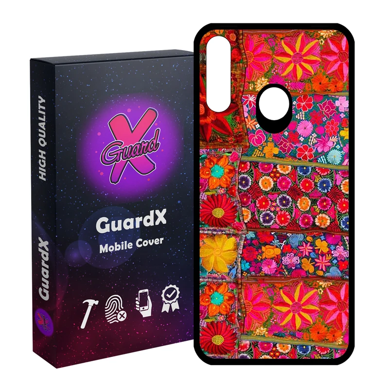 کاور گارد ایکس طرح رنگی مدل Glass10403 مناسب برای گوشی موبایل سامسونگ Galaxy A20s