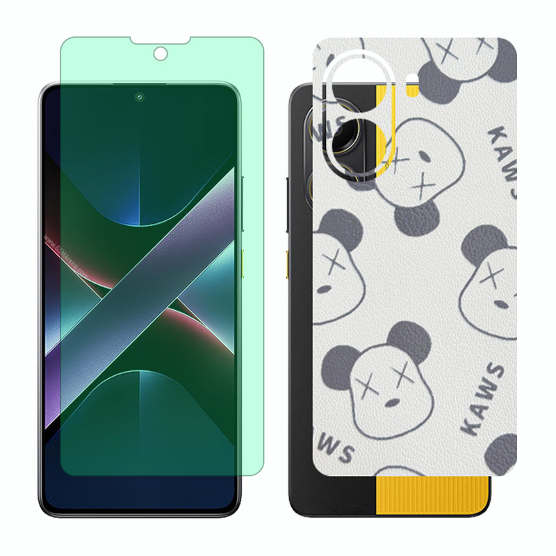 محافظ صفحه نمایش گرین لایت گلس مدل Together مناسب برای گوشی موبایل شیائومی Poco X7 Pro به همراه برچسب پوششی