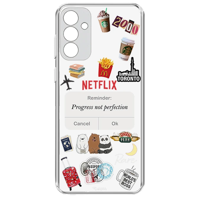 کاور طرح Progress مناسب برای گوشی موبایل سامسونگ  Galaxy A15