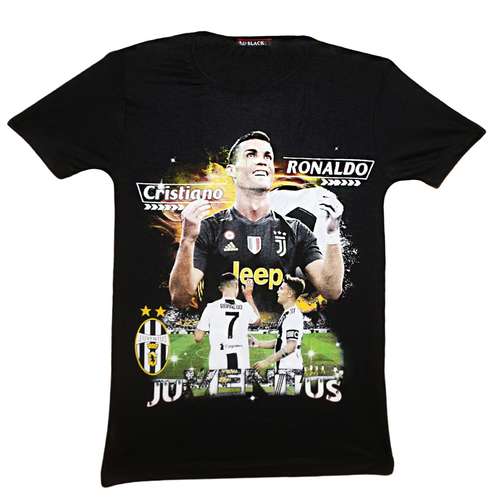 تی شرت پسرانه طرح رونالدو کد 53