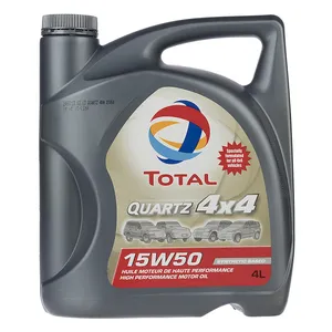 روغن موتور خودرو توتال مدل Quartz 4X4 حجم 4 لیتر