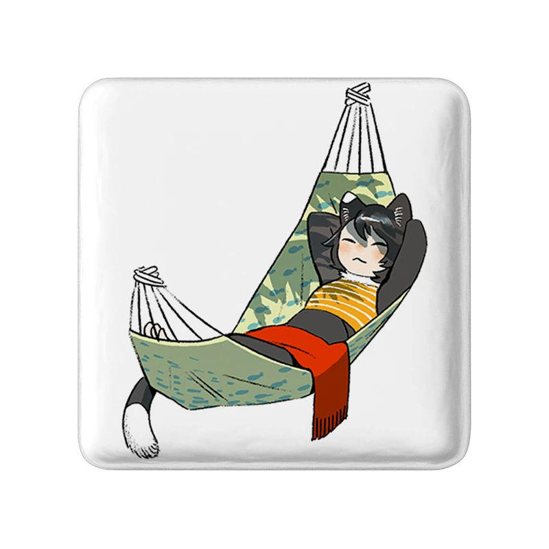 مگنت خندالو طرح ایزوتسومی انیمه خوشمزه در سیاه چال مدل مربعی کد 35884