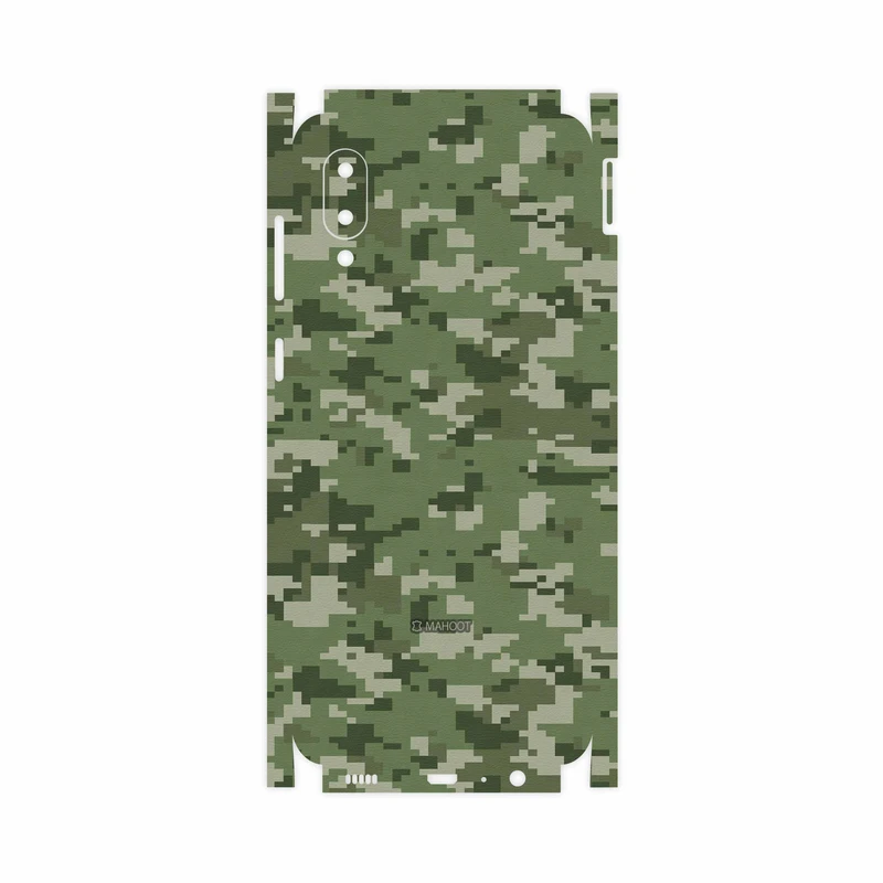 برچسب پوششی ماهوت مدل Army-Green-Pixel-FullSkin مناسب برای گوشی موبایل سامسونگ Galaxy M02