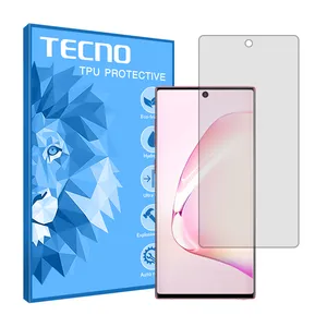 Transparent Tecno screen protector HyGEL model suitable for Samsung Galaxy Note 10 mobile phones