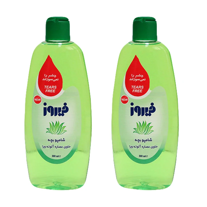 شامپو مو فیروز مدل A10 حجم 300 میلی لیتر بسته 2 عددی