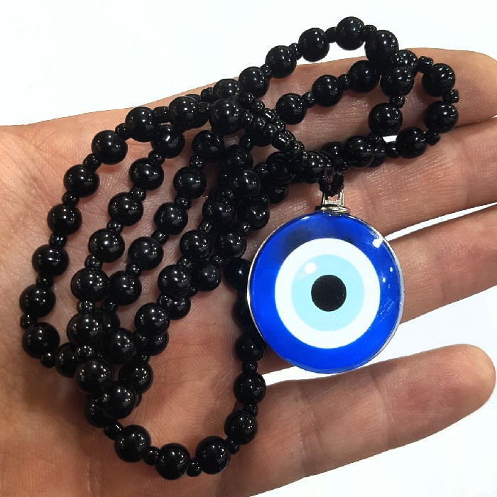 گردنبند مردانه مدل چشم نظر کد P200