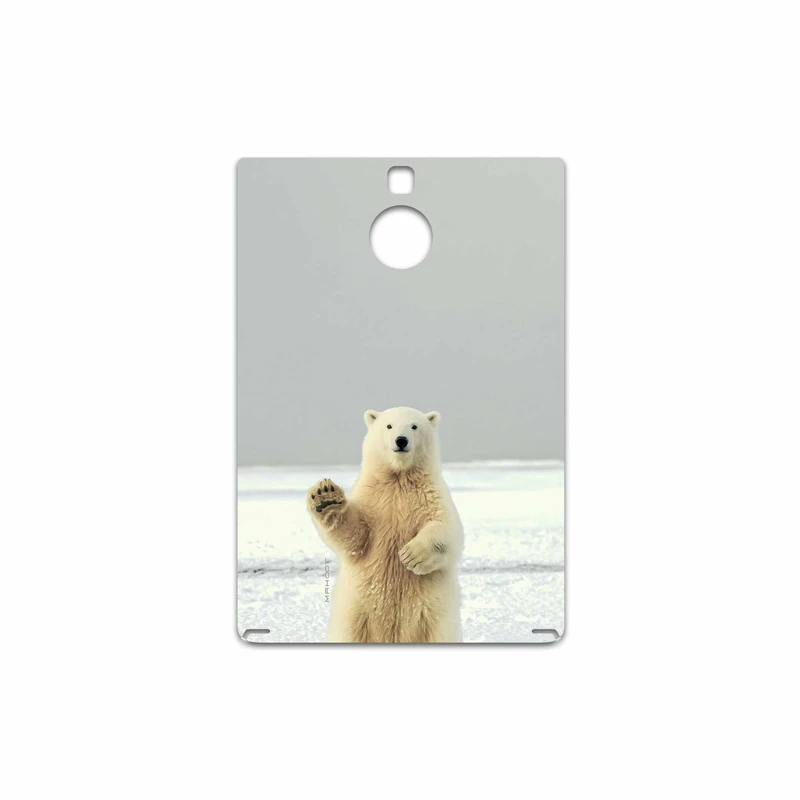 برچسب پوششی ماهوت مدل Polar bear مناسب برای گوشی موبایل بلک بری Passport Silver Edition