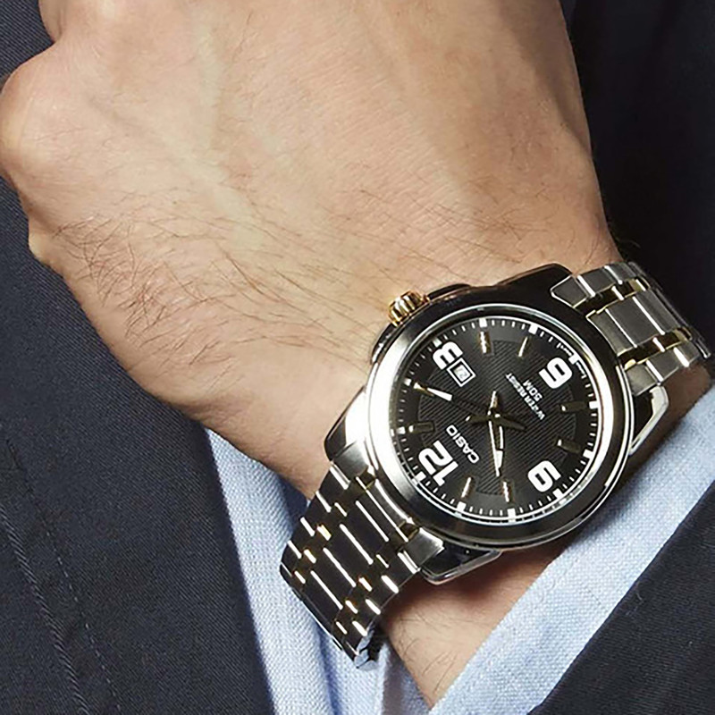 ساعت مچی عقربه ای مردانه کاسیو مدل MTP-1314SG-1AVDF ساعت مچی عقربه ای مردانه کاسیو مدل MTP-1314SG-1AVDF