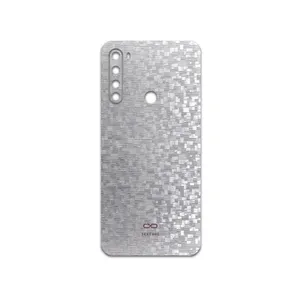 MAHOOT Silver-Silicon Cover Sticker for Xiaomi Redmi Note 8 2021