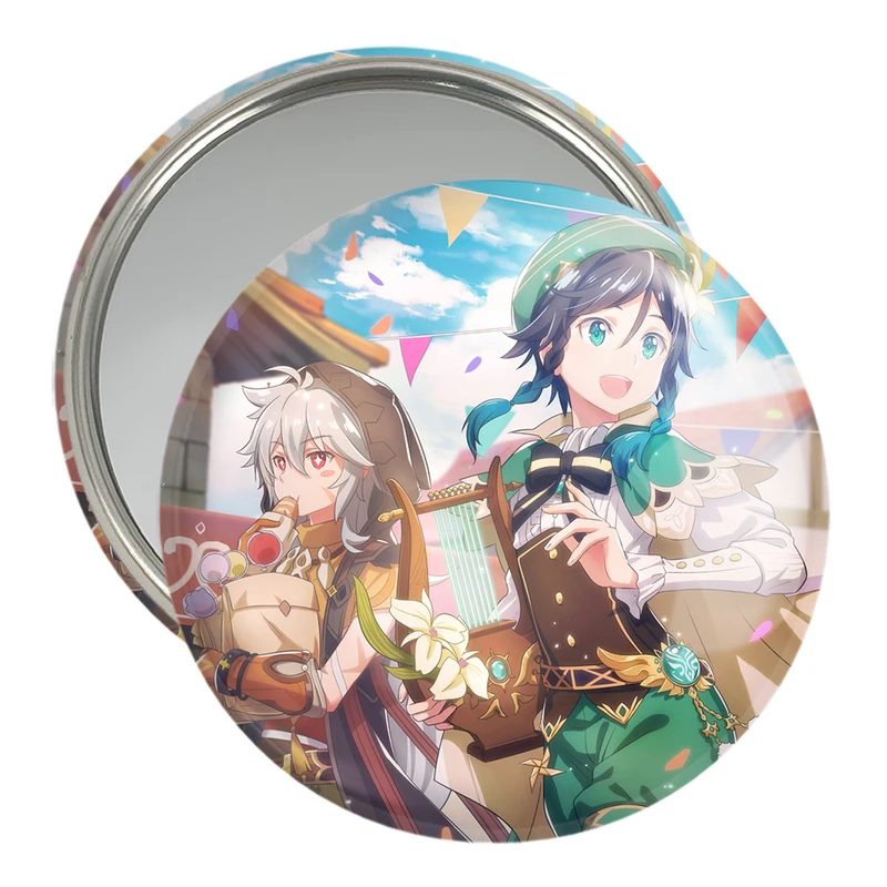 آینه جیبی خندالو مدل بازی گنشین ایمپکت Genshin Impact کد 25703