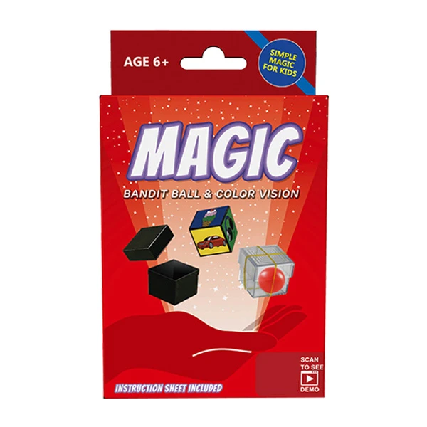 ابزار شعبده بازی مدل توپ راهزن و دید رنگی طرح Bandit Ball Color Vision کد 2551