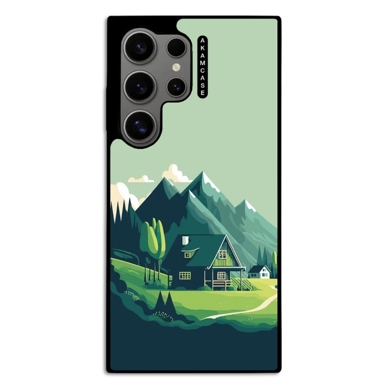 کاور آکام مدل AMC-WSGS24U-NATURE-9 مناسب برای گوشی موبایل سامسونگ Galaxy S24 Ultra