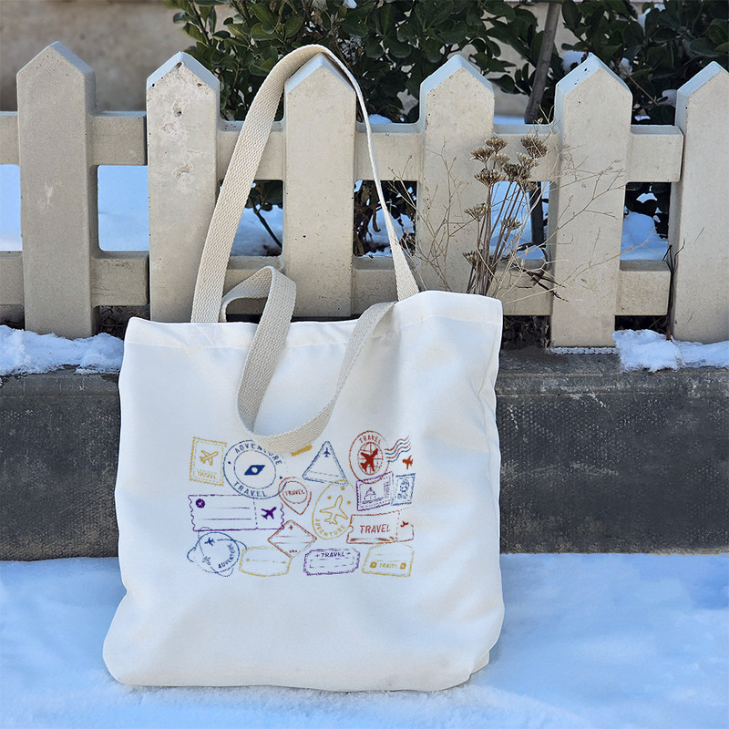 ساک خرید خندالو طرح سفر کد 10208