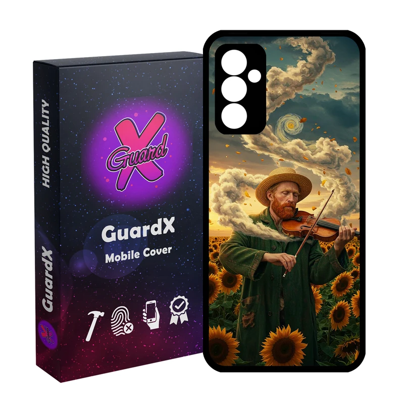 کاور گارد ایکس طرح ویولن ونگوگ مدل 10906 مناسب برای گوشی موبایل سامسونگ Galaxy A54 / A54 5G