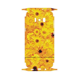 MAHOOT Yellow-Flower-FullSkin Cover Sticker for Samsung Galaxy S9