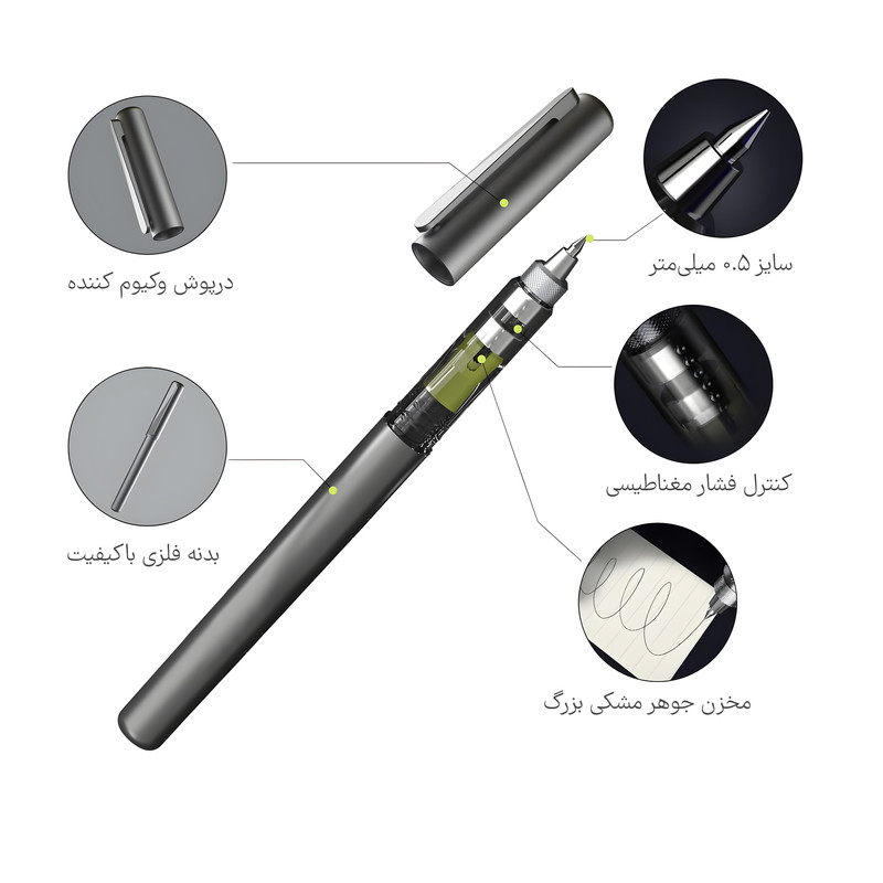 روان نویس 0.5 میلی متری ام اند جی مدل MAGNETER