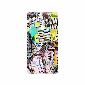 MAHOOT Collage of Teared Paper Cover Sticker for Huawei Mate 9