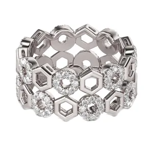 انگشتر نقره زنانه روژه مدل DSR002S