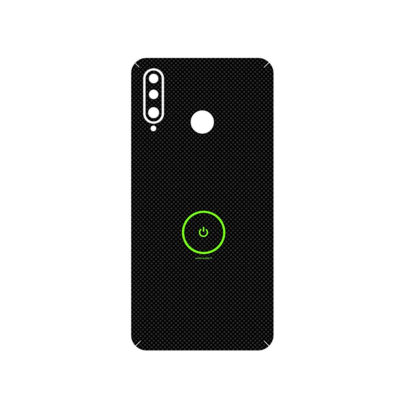 برچسب پوششی ماهوت مدل Minimal Power Button مناسب برای گوشی موبایل هوآوی P30 Lite (48 MP Camera)