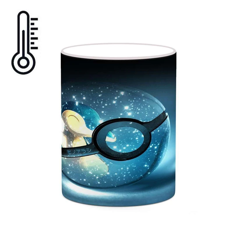 ماگ حرارتی کاکتی مدل کارتون پوکمون کد mgh23006