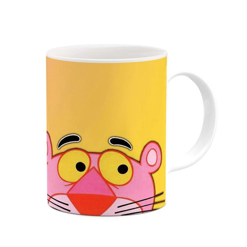 ماگ کاکتی مدل کارتون پلنگ صورتی کد mgh23508