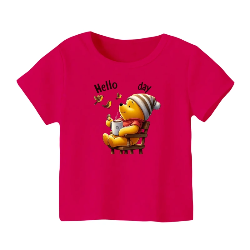 تی شرت آستین کوتاه بچگانه مدل پو کد ۴۰