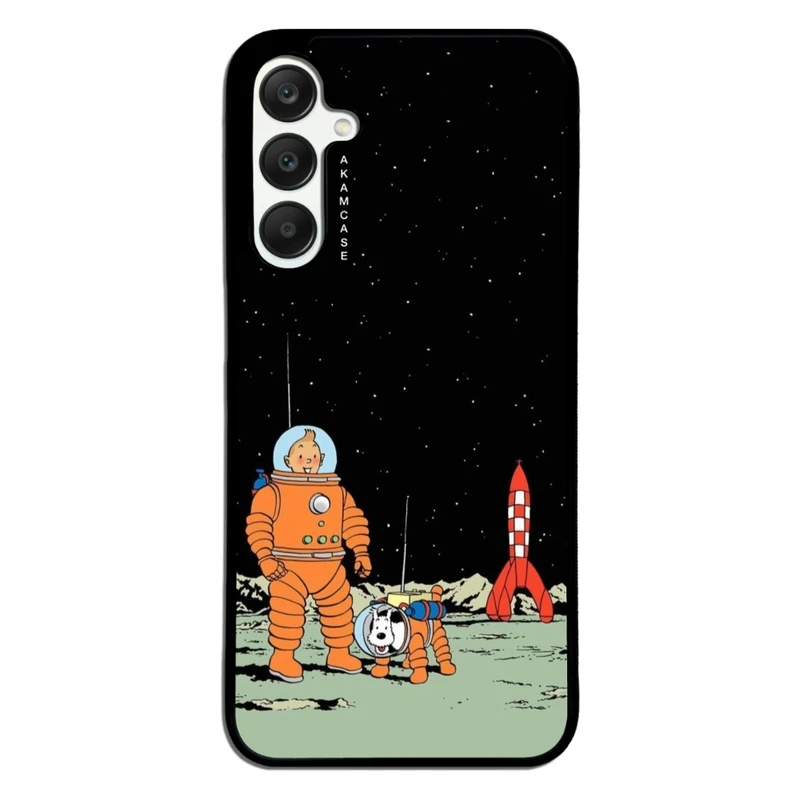 کاور آکام مدل AMC-WSGA25-TINTIN-22 مناسب برای گوشی موبایل سامسونگ Galaxy A25