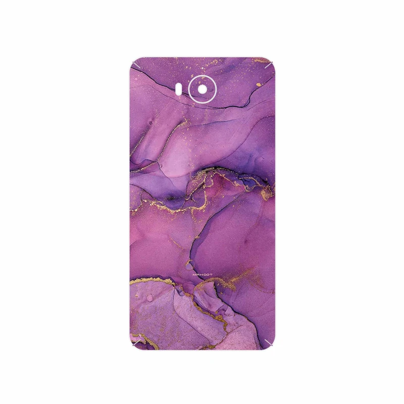 برچسب پوششی ماهوت مدل Purple Marble مناسب برای گوشی موبایل هوآوی Y5 2017