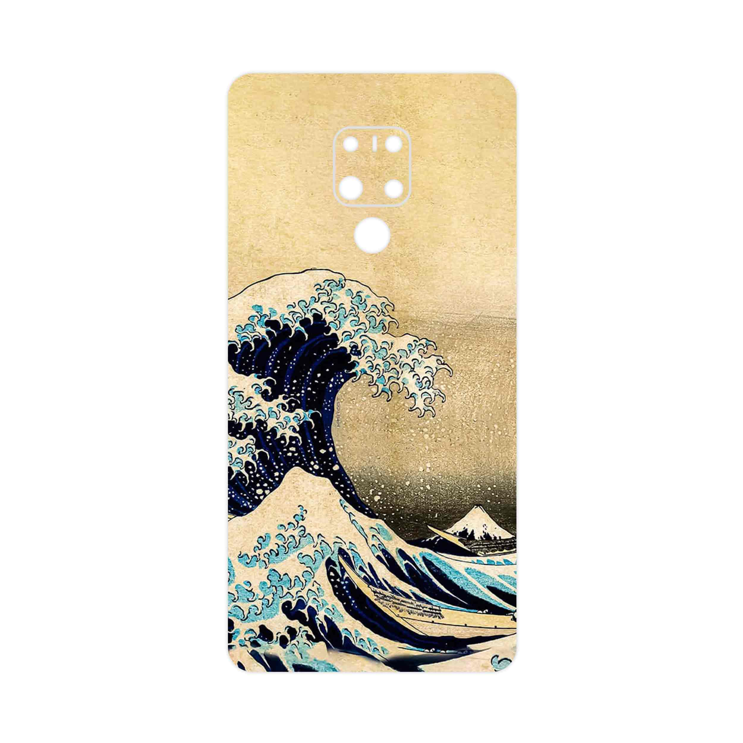 برچسب پوششی ماهوت مدل The Great Wave off Kanagawa of Hokusai مناسب برای گوشی موبایل هوآوی Mate 20 X