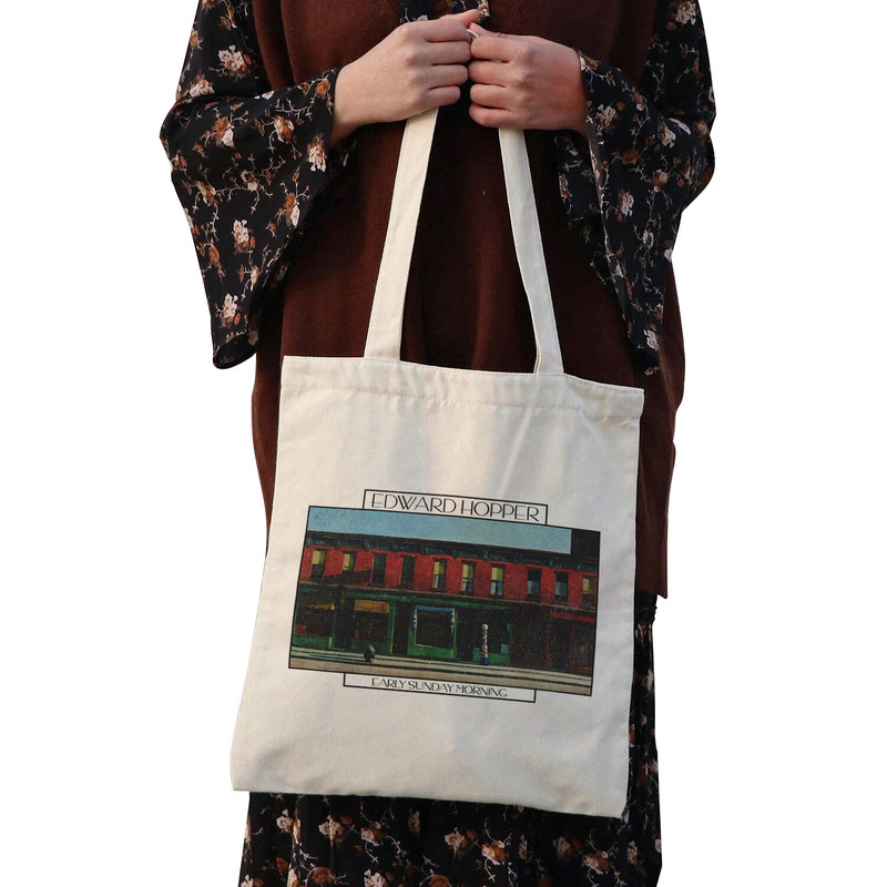 ساک خرید ترمه طراحان ایده مدل صبح زود یکشنبه از هاپر کد art0510 - L