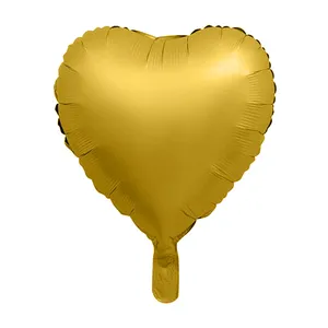 بادکنک فویلی طرح قلبی مدل chrome کدg001