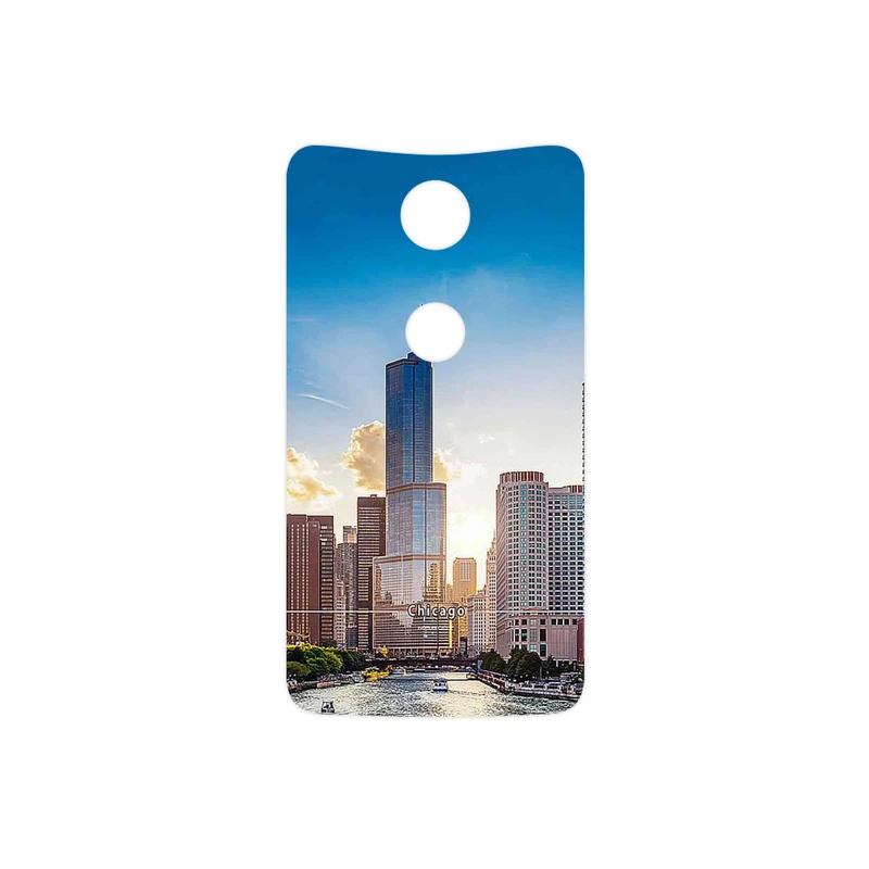 برچسب پوششی ماهوت مدل City of Chicago مناسب برای گوشی موبایل گوگل Nexus 6