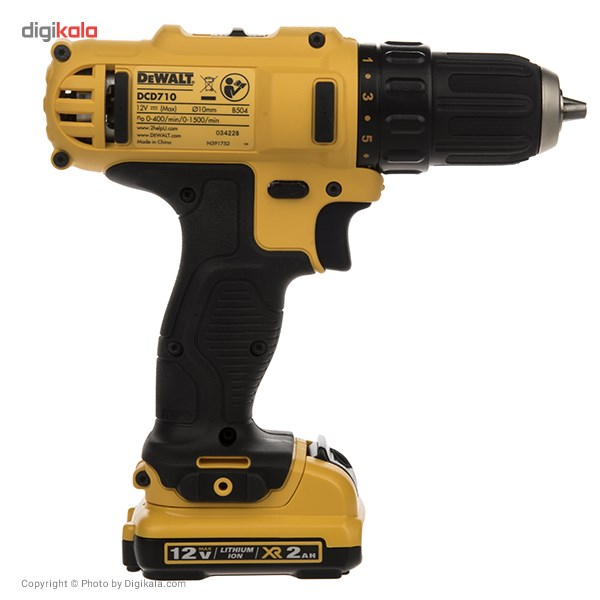 دریل پیچ گوشتی شارژی دیوالت مدل DCD710D2