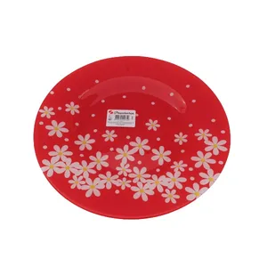 بشقاب غذاخوری پاشاباغچه مدل RED GARDEN-10328 مجموعه 6 عددی